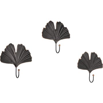 Garderobehaak - Trion Merel - Wandgarderobe Haak - Set van 3, Ophalen of Verzenden, Nieuw, Metaal