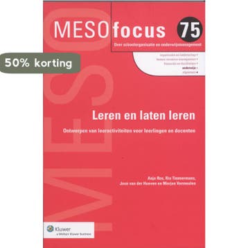 Leren en laten leren 9789013067255, Boeken, Studieboeken en Cursussen, Verzenden, Zo goed als nieuw