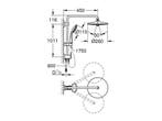 GROHE Vitalio Joy 260 Regendouche - Ø 26 cm - 3, Doe-het-zelf en Verbouw, Sanitair, Verzenden, Zo goed als nieuw