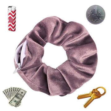 Scrunchie Stash Zwart-ribbel, Ophalen of Verzenden, Nieuw