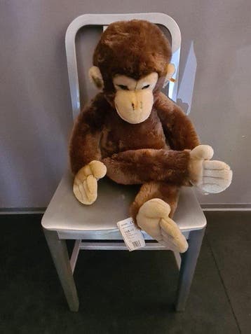 Steiff - Pluche dier Jocko - 1990-2000 - Duitsland, Antiek en Kunst