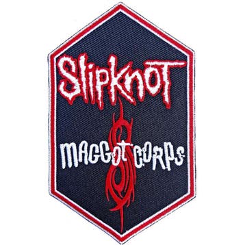 Slipknot - Maggot Corps - patch officiële merchandise, Ophalen of Verzenden, Nieuw, Kleding