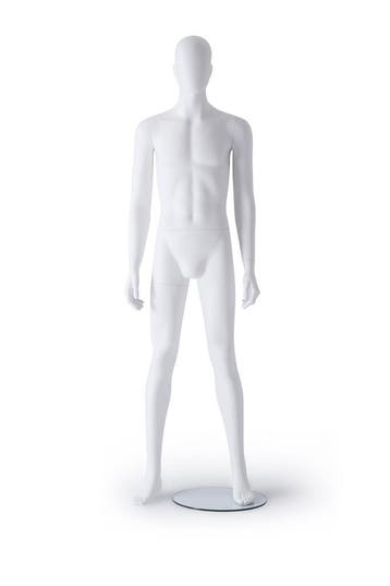 Faceless etalagepop man wit IAN02-MW, Zakelijke goederen, Kantoor en Winkelinrichting | Winkel en Inventaris