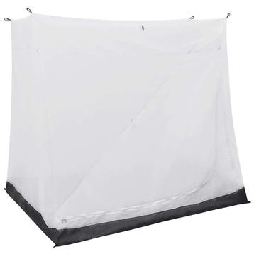 vidaXL Binnentent universeel 200x180x175 cm grijs, Caravans en Kamperen, Verzenden, Nieuw