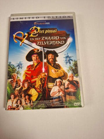 Piet Piraat en zwaard van zilvertand  studio 100, Cd's en Dvd's, Verzenden, Nieuw in verpakking