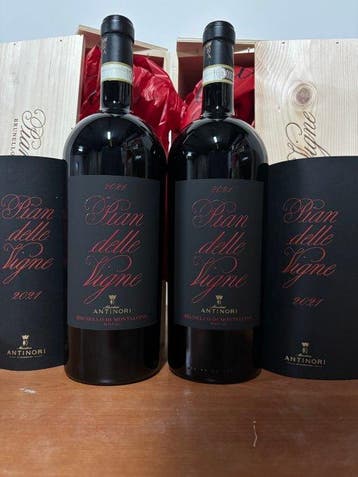 2021 Pian delle Vigne - Brunello di Montalcino - 2 Magnum, Nieuw
