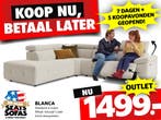 Blanca Hoekbank nu €1499.- Betaal in 3x zonder rente!!, Huis en Inrichting, Banken | Bankstellen, Nieuw