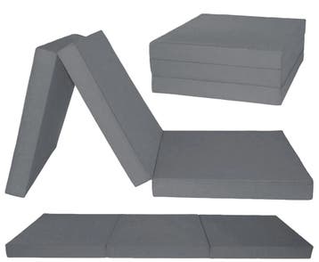 Logeermatras Opvouwbaar 195x80cm | Retourdeal 47% Korting, Eenpersoons, Ophalen of Verzenden, Zo goed als nieuw, 80 cm