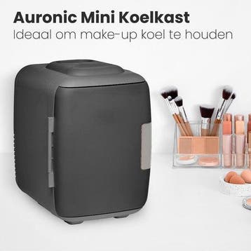 2dekans | Auronic Mini Koelkast - 4 Liter - Make-Up en, Witgoed en Apparatuur, Koelkasten en IJskasten, Ophalen of Verzenden, Zo goed als nieuw