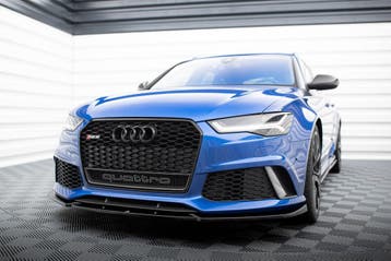 Maxton Front Splitter V.4 Audi RS6 C7 / C7 Facelift, Verzenden