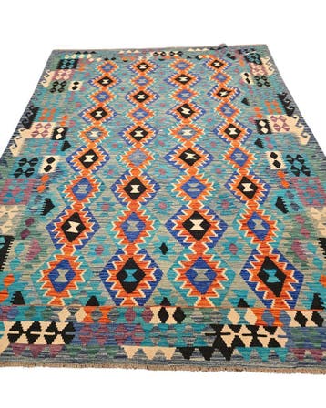 Perzisch tapijt uitverkoop Verassend Betaalbaar, Blauw, Ophalen of Verzenden, 200 cm of meer, 150 tot 200 cm