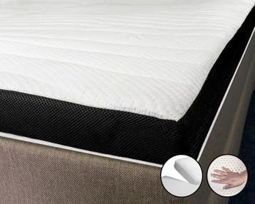 Excellent Latex Splittopper Bamboo Hoes 8 cm - 160 x 200, Nieuw