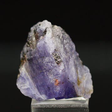 Prachtig violette tanzanietkristal • 36,95 ct • Pyriet &