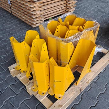 Gebruikte stijlbeschermer Stow 400x150 mm geel