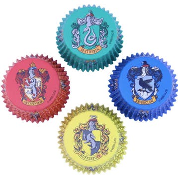 PME Harry Potter Huizen Cupcake Vormpjes Ø52mm 60st., Hobby en Vrije tijd, Taarten en Cupcakes maken, Verzenden, Nieuw