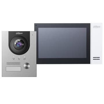 Dahua Video intercom set KTP01L incl. PoE-switch,, Ophalen of Verzenden, Nieuw
