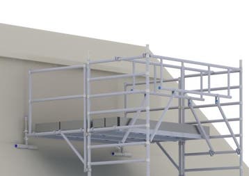 Uitwijkconsole voor rolsteiger 2,5 meter compleet, Ophalen of Verzenden, Nieuw