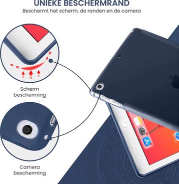 Tablet Hoes geschikt voor iPad Hoes 2018 - 6e Generatie -, Computers en Software, Apple iPads, Ophalen of Verzenden, Zo goed als nieuw