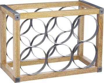 2dekans | Kitchencraft Wijnrek Industrial Kitchen 34 X 17,5, Ophalen of Verzenden, Zo goed als nieuw