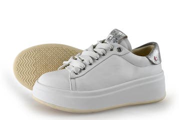 Gio+ Sneakers in maat 36 Wit, Verzenden, Wit, Gio+, Sneakers of Gympen
