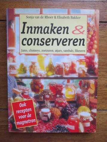 INMAKEN & CONSERVEREN - VAN DE RHOER 9789026934384, Verzenden, Gelezen, VAN DE RHOER