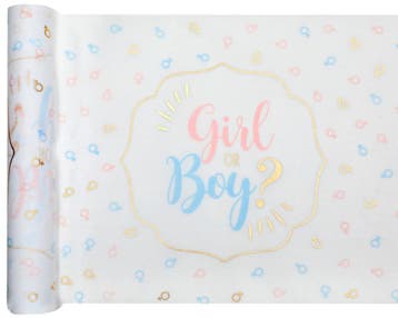 Genderreveal Bohemian style gevlochten haarbandje, Ophalen of Verzenden, Nieuw, Versiering, Geboorte of Huwelijk