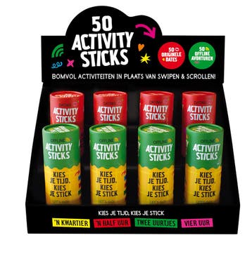 Display 50 Activity Sticks 2 X 4 Ex. |  | Nieuw, Ophalen of Verzenden, Nieuw