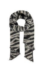 ONLY sjaal met zebraprint zwart (Sjaals, Mooi & Gezond), Verzenden, Nieuw