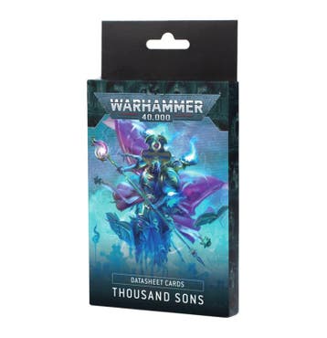 Thousand Sons Datasheet cards (Warhammer 40.000 nieuw), Hobby en Vrije tijd, Wargaming, Ophalen of Verzenden, Nieuw