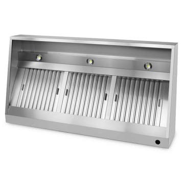 HCB Afzuigkap - schuin model - 180 cm - RVS, Zakelijke goederen, Horeca | Keukenapparatuur, Verzenden, Nieuw in verpakking, Overige typen