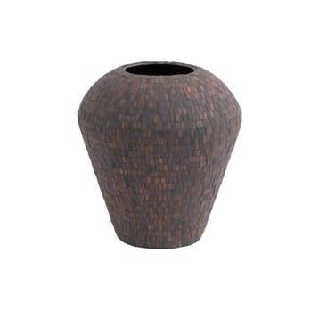 Flamant Vaas Ritmo, L - Nieuw in verpakking - Ongebruikt, Steen, Nieuw, Ophalen of Verzenden, Minder dan 50 cm
