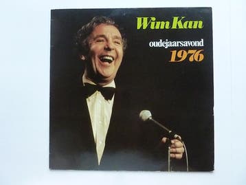 Wim Kan - Oudejaarsavond 1976 (LP), Cd's en Dvd's, Vinyl | Nederlandstalig, Ophalen of Verzenden, Zo goed als nieuw