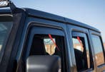 SK-Import Zijwindscherm 4-Drs Smoke Jeep Wrangler, Ophalen of Verzenden, Nieuw, Jeep, Spatbord