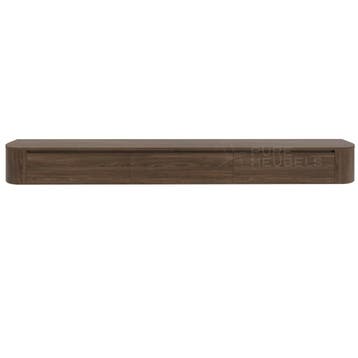 Dulce Japandi Tv-meubel 272 x 32 x 28 cm - Walnoot, Ophalen of Verzenden, Nieuw