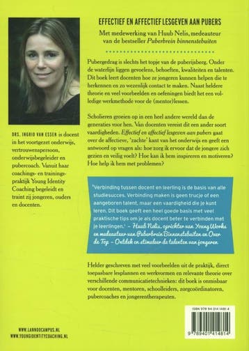 Effectief en affectief lesgeven aan pubers 9789401414814, Boeken, Verzenden, Gelezen, Ingrid van Essen