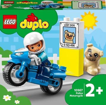 LEGO DUPLO Politiemotor - 10967, Verzenden, Nieuw