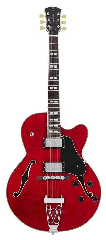Sire H7F/STR elektrische archtop gitaar, see-through rood, Verzenden, Nieuw
