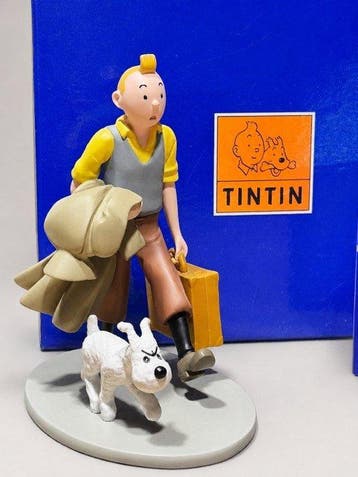 Tintin Figure - Statuette Moulinsart/Yamato - Tintin et, Nieuw