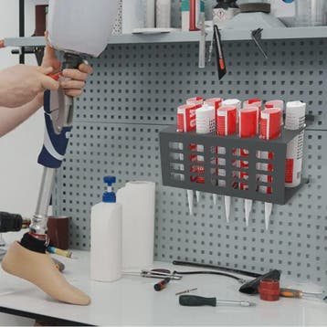 Wandmontage Kit Tube Houder voor 11 Tubes - Ruimtebesparende, Verzenden, Nieuw