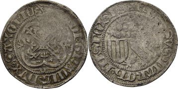 Rautengroschen ohne Jahr (1457/1464), Sachsen, Haus Wetti..., Verzenden