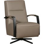 Leren draaifauteuil Award - Toledo Khaki (taupe/bruin) -, Nieuw, Ophalen of Verzenden, 50 tot 75 cm, Industrieel, Modern