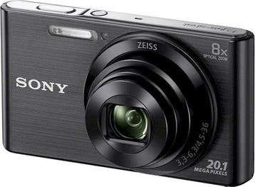 Sony Cyber-Shot DSC-W830 Digitale Compact Camera - Zwart (In, Verzenden, Zo goed als nieuw