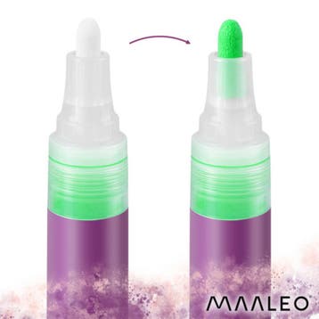 Maaleo Acrylmarkers set 8 kleuren met 8 ml acrylverf, ca...., Hobby en Vrije tijd, Schilderen, Ophalen of Verzenden, Nieuw
