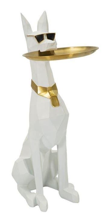 HOND ORY MET DIENBLAD CM 27X51X74, Ophalen of Verzenden, Nieuw