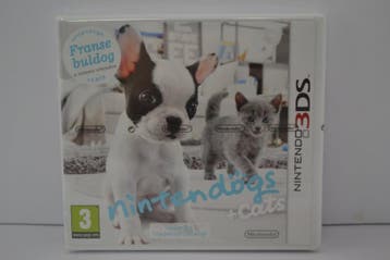 Nintendogs + Cats - Franse Buldog - SEALED (3DS HOL), 1 speler, Verzenden, Zo goed als nieuw