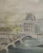 C. William - Vue de Paris, Antiek en Kunst