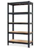 Stellingkast boutloos Zwart 180x90x40cm tot 875kg (Meubelen), Verzenden