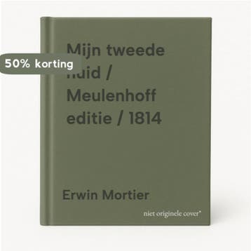 Mijn tweede huid / Meulenhoff editie / 1814 - Erwin Mortier, Verzenden, Gelezen, Erwin Mortier