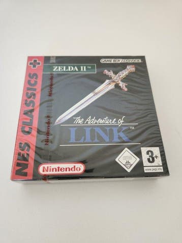 Nintendo - Gameboy Advance - Zelda II Nes Classics CIB Red, Nieuw