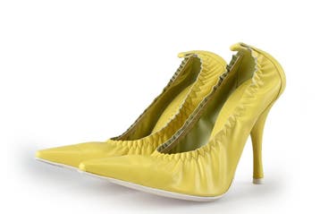 Roberto Festa Pumps in maat 38½ Geel, Pumps, Verzenden, Geel, Zo goed als nieuw